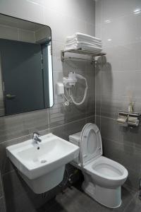 Koupelna v ubytování Aroomi Hotel Hyupjae