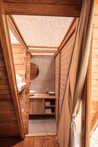 Koupelna v ubytování Hawkay Glamping