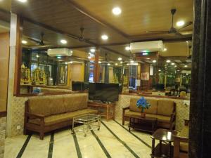 Kuber's Residency的休息区