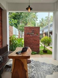 Zahrada ubytování Villa HOMEY Lombok