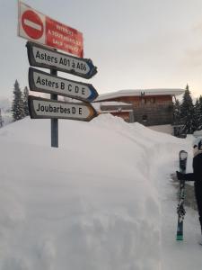 L'Après-ski Chamrousse 1700 v zimě