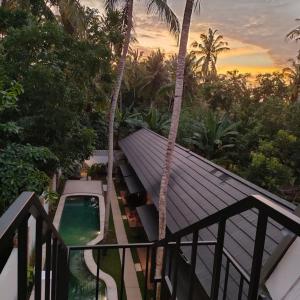 Balkón nebo terasa v ubytování Villa HOMEY Lombok