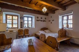 Posezení v ubytování Káli KŐ Apartman + 37 fotografií