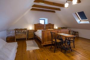 Posezení v ubytování Káli KŐ Apartman