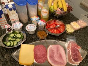 Cibo presso la stanza in casa privata o nelle vicinanze