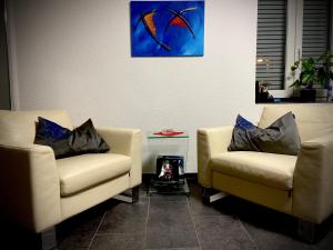 Posezení v ubytování Spielzimmer am Bodensee
