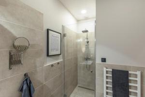 Kúpeľňa v ubytovaní E12 Boutique Apartments