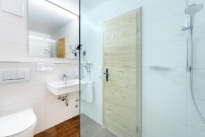 Koupelna v ubytování Hotel Schlehdorn