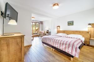 Postel nebo postele na pokoji v ubytování Hotel Schlehdorn