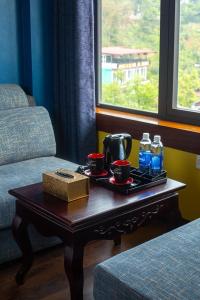 Posezení v ubytování Sapa House Hotel Halal Certified