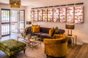 Χώρος καθιστικού στο The Ivy Apartments Franschhoek