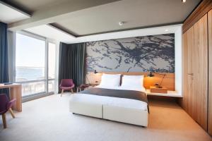 Postel nebo postele na pokoji v ubytování Hotel Dubrovnik Palace