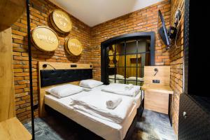 Posteľ alebo postele v izbe v ubytovaní Lord Jack Apartments