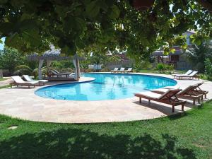 Swimmingpoolen hos eller tæt på Casas Capulana