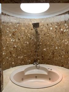 A bathroom at Casa Acqua