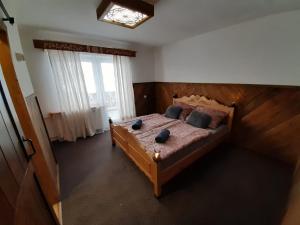 Postel nebo postele na pokoji v ubytování Na wierchu