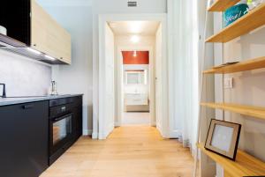 Kuchyňa alebo kuchynka v ubytovaní Top Living Apartments - Torino Centro