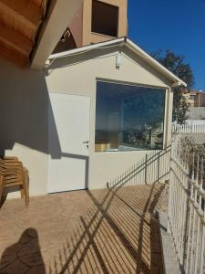 Balcone o terrazza di צימרי רוז למרגלות החרמון