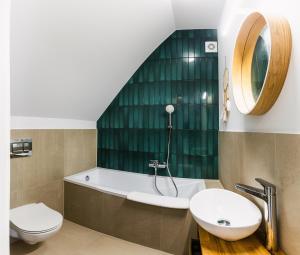 Ein Badezimmer in der Unterkunft Przystanek Babia Apartamenty