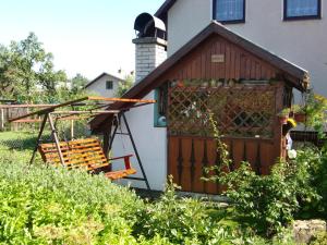 A garden outside Chalupa Kucbel
