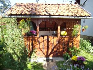 A garden outside Chalupa Kucbel
