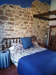 Cama ou camas em um quarto em Turismo rural El Piensu