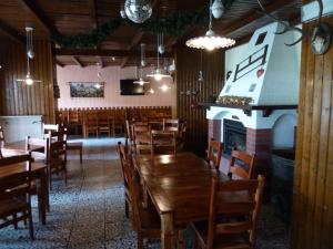 Posezení v ubytování Albergo Miramonti Dependance