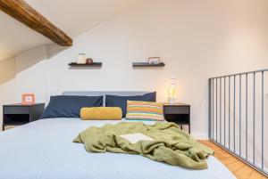 Posteľ alebo postele v izbe v ubytovaní Top Living Apartments - Torino Centro