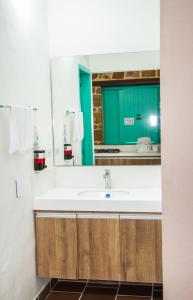 Hotel Mesa De Los Santos的一间浴室