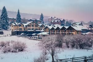 Whiteberry hotel зимой