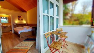 Ένα ή περισσότερα κρεβάτια σε δωμάτιο στο Casa Giulia