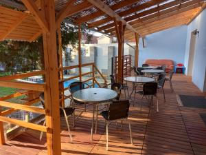 Balkón nebo terasa v ubytování Alegria Natur Apartments