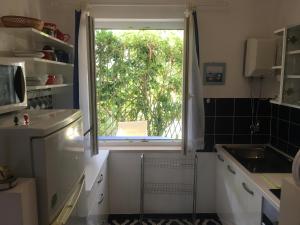 Kuchyň nebo kuchyňský kout v ubytování Apartment Lucia