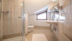 Koupelna v ubytování Hotel Victoria
