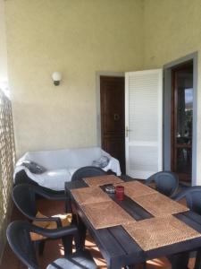 A seating area at Green Garden