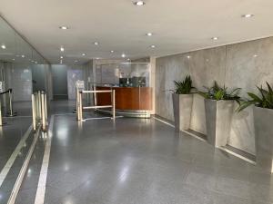 Preddverje oz. recepcija v nastanitvi Baires Apartament