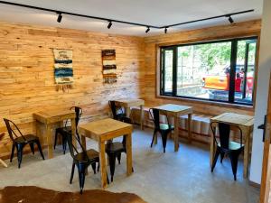 Ruang duduk di Albergo B&B
