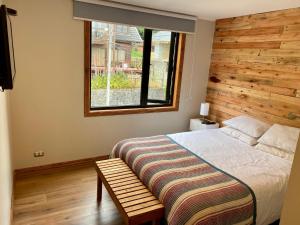 Katil atau katil-katil dalam bilik di Albergo B&B
