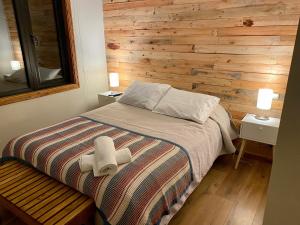 Postel nebo postele na pokoji v ubytování Albergo B&B + 34 fotografií