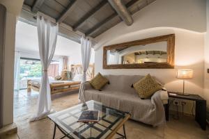 Posezení v ubytování Hôtel Le Roi Théodore & Spa