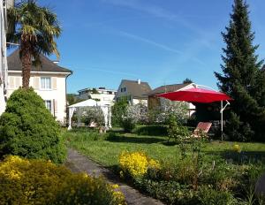 Aed väljaspool majutusasutust B&B Kalimera Pratteln