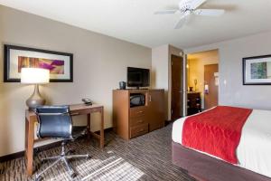TV a/nebo společenská místnost v ubytování Comfort Inn West Valley - Salt Lake City South