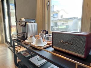 Kemudahan buat kopi dan teh di 鬧鐘關掉旅店 Alarm Off B&B