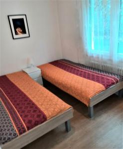 Ένα ή περισσότερα κρεβάτια σε δωμάτιο στο Casa Montana