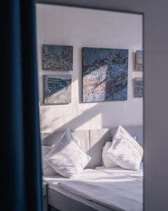 Voodi või voodid majutusasutuse Berlin ART Hotel toas