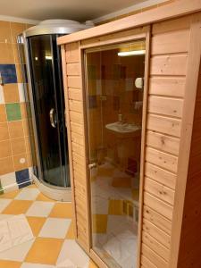 Kupatilo u objektu Hotel Loucky