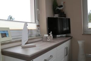 Η κουζίνα ή μικρή κουζίνα στο Möwennest +18 φωτογραφίες