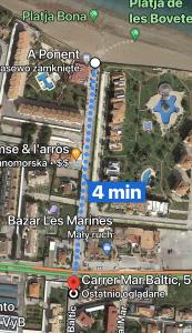 Kép Apartamento Victoria Playa III con una gran terraza szállásáról Deniában a galériában