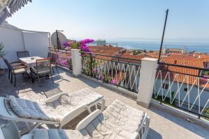 Balkón alebo terasa v ubytovaní Apartman Prlić 3