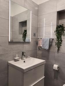 Koupelna v ubytování Apartman Nada